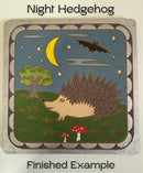 Hedgehog MDF Coaster Blanks – 2 Designs and Shapes Available - Paint Your Own Laser Engraved Craft Coasters (12cm) | DIY Acrylic Paint Pen Craft