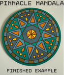 Mandala MDF Coaster Blanks - 6 Patterns Available – Paint Your Own Laser Engraved Craft Coasters (10cm or 12cm) | DIY Acrylic Paint Pen Craft