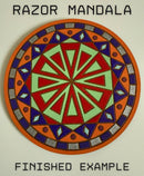 Mandala MDF Coaster Blanks - 6 Patterns Available – Paint Your Own Laser Engraved Craft Coasters (10cm or 12cm) | DIY Acrylic Paint Pen Craft