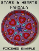 Mandala MDF Coaster Blanks - 6 Patterns Available – Paint Your Own Laser Engraved Craft Coasters (10cm or 12cm) | DIY Acrylic Paint Pen Craft