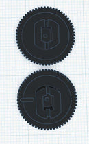 Knitmaster 700 Knit Radar Control Knobs