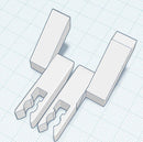 Brother Chunky Knitting Machine Intarsia Carriage Trippers (1 Pair)