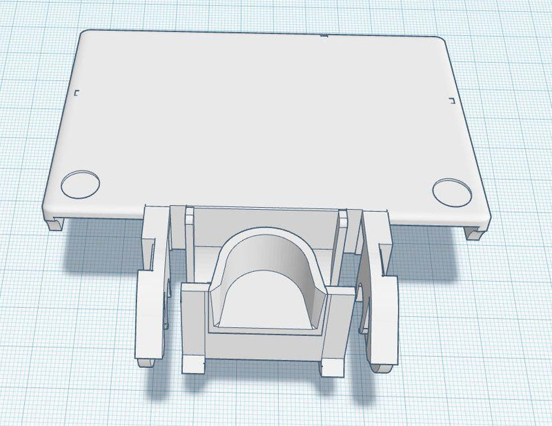 Passap E6000 Cranked Bracket - Console Stand 05.427.01