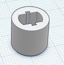 Brother Knitting Machine Ribber Knob