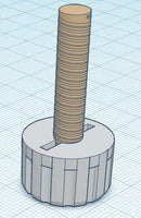 Brother KRC-900 Color Changer Knob - Bolt