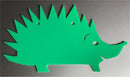 Hedgehog Silhouette - Perspex