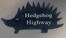 Hedgehog Highway Sign - Perspex