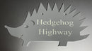 Hedgehog Highway Sign - Perspex