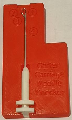 Brother Garter Carriage Needle Checker