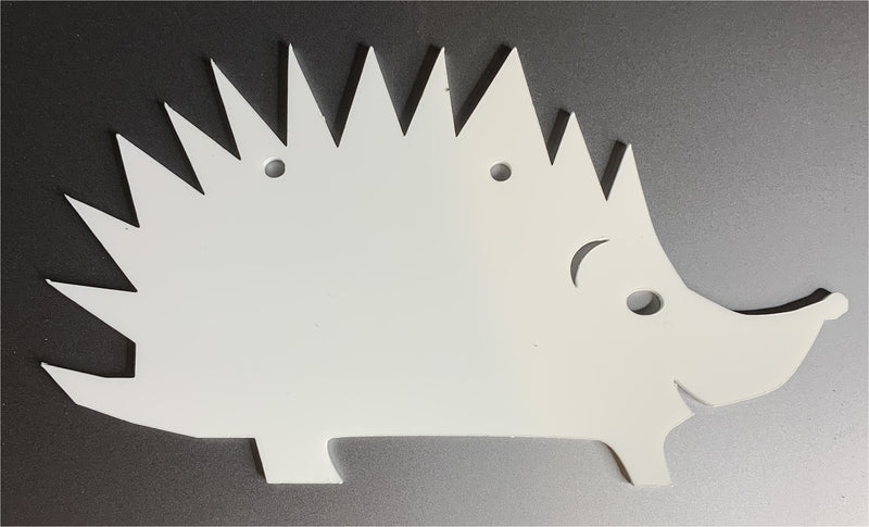 Hedgehog Silhouette - Perspex