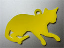 Cat laying Key ring